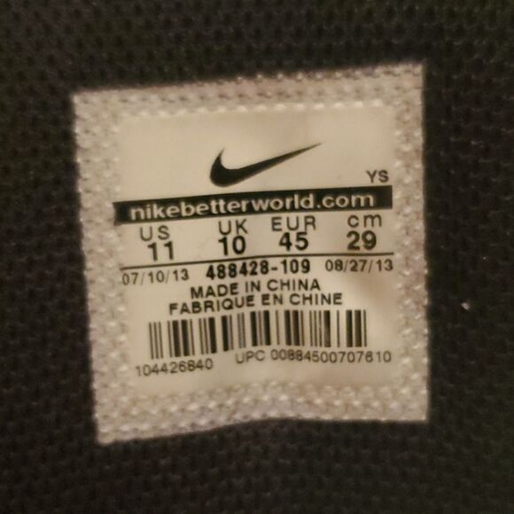 Nike Prestige White Black Swoosh Soles Shoes 11 - Picture 12 of 12